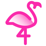 Flamant rose icon