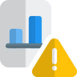 Error in downloading bar chart file with hazard Logotype icon