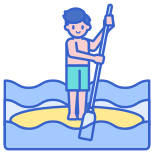 Standup Paddleboarding icon