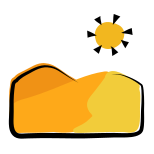 Desert Landscape icon