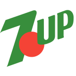 7 Up is a brand of lemon-lime-flavored non-caffeinated soft drink icon