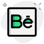 Behance to build profiles consisting of projects icon
