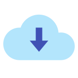 Scarica dal Cloud icon