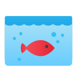 Rechteckiges Aquarium icon