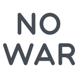 戦争反対 icon