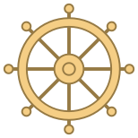 Gouvernail de bateau icon