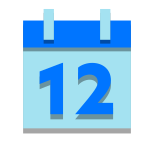 Kalender 12 icon