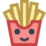 Batatas Fritas Kawaii icon