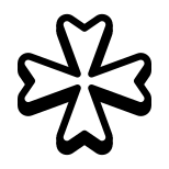 croce di malta icon