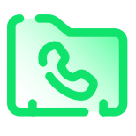 Contacto telefónico icon