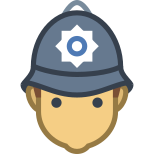 British Police Officer icon