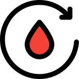 processo-trasfusionale-di-fornitura-di-sangue-esterno-isolato-su-sfondo-bianco-riempito-di-sangue-tal-revivo icon