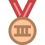 Olympische Bronzemedaille icon