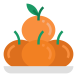 naranjas-externas-año-nuevo-chino-plano-wichaiwi icon
