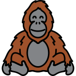 Orang-outan icon