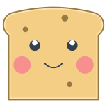 Kawaii Bread icon