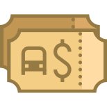 Passagens de ônibus icon