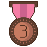 Medalha olímpica de Bronze icon