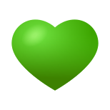 Green Heart icon