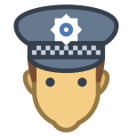 Oficial de policía del Reino Unido icon