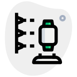 Designing a prototype of Smartwatch on a 3D printer icon