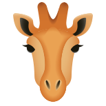 emoji giraffa icon