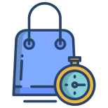 Shopping Bag Timer icon