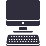 Computer iMac pro icon