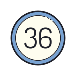 36圈 icon
