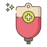 Intravenous Saline Drip icon