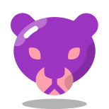 Jaguar noire icon