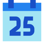 Calendrier 25 icon