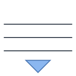 Перетащить список вниз icon