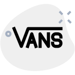 Vans an american manufacturer of skateboarding shoes icon