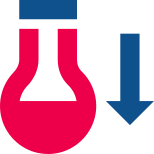 Termômetro para baixo icon