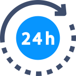 24 Hours Support icon