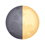 ultimo quarto di luna icon