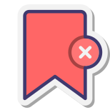 ブックマークの削除 icon