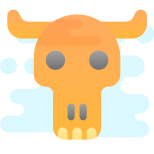 crânio da vaca icon