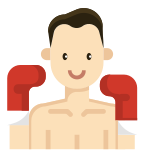 Kickboxer icon