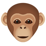 cara de mono icon