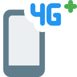 Advance fourth generation cellular connectivity network facility icon