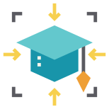 Mortarboard icon