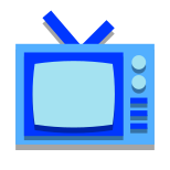 Télévision rétro icon