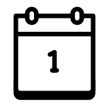 Calendar 1 icon