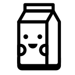 Kawaii Milch icon