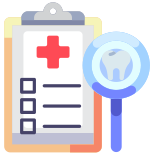 Dental checkup icon