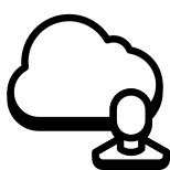 Utilisateur du cloud icon