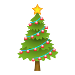 -emoji-arbre-de-noel icon