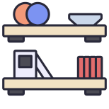 Shelves icon